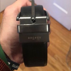 Brown/black reversible belt